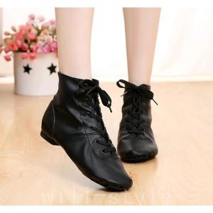 ダンスシューズジャズダンスラテンシューズレディース子供用PUバレエ靴社交ダンスモダンシューズチアダンス練習用