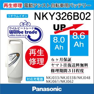Panasonic（パナソニック） 電動自転車 バッテリー NKY186B02(3.0→5.2