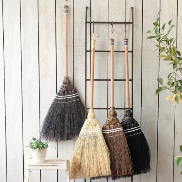 ほうき 箒 室内 おしゃれ 天然 室内用 おしゃれなほうき ホウキ ブルーム 掃除グッズ