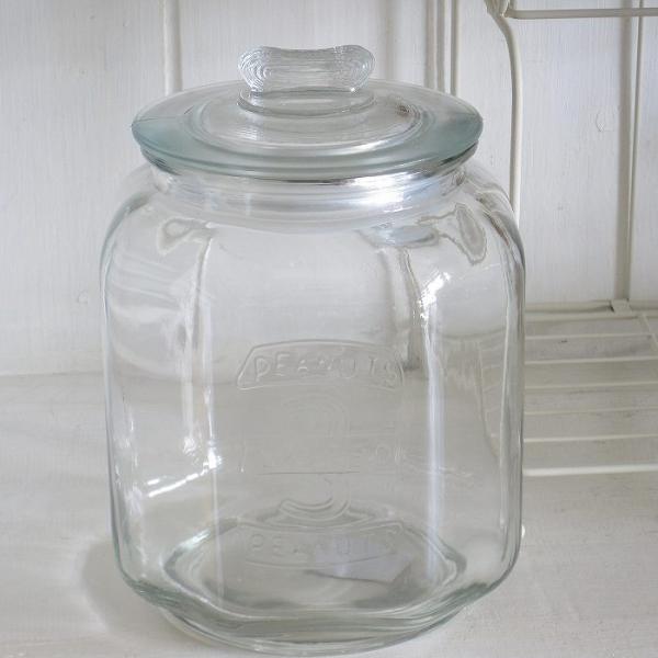 キャニスター 保存容器 米びつ ガラスキャニスター ガラス瓶 保存瓶 ガラス容器 3L NO3