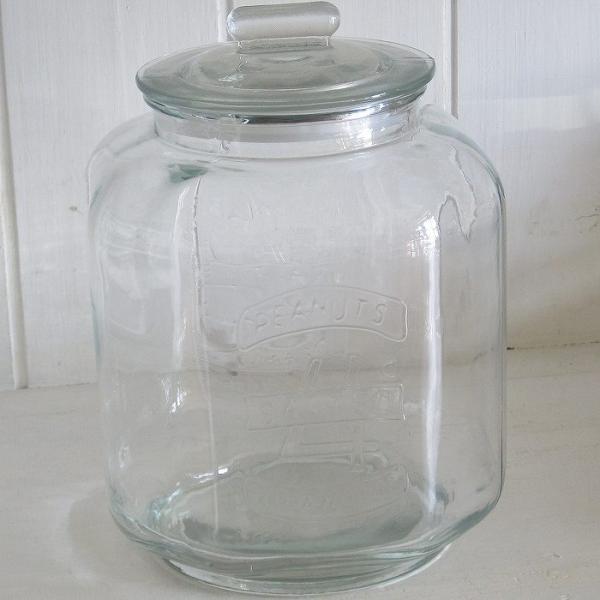 キャニスター 保存容器 米びつ ガラスキャニスター ガラス瓶 保存瓶 ガラス容器 5L NO4