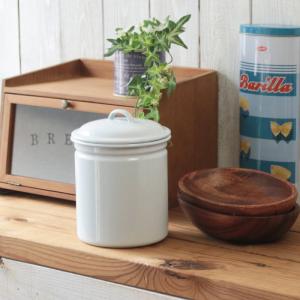 ホーロー雑貨 ホーロー クレール キャニスター 4点セット琺瑯 北欧雑貨