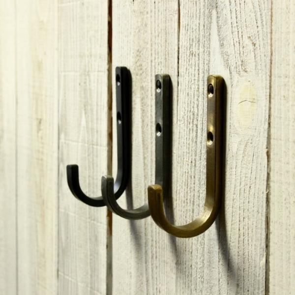 壁掛けフック 金具 アンティーク ウォールフック キーフック 壁掛け 壁フック アイアンフック 玄関