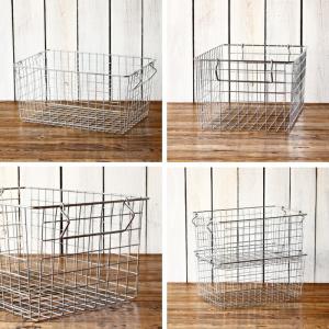 ワイヤーバスケット スタッキング かご バスケ...の詳細画像5