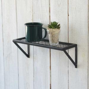 ツイストアイアンウォールシェルフ　壁掛け棚 ツイストアイアンウォールシェルフ 壁掛け棚 インダストリアル