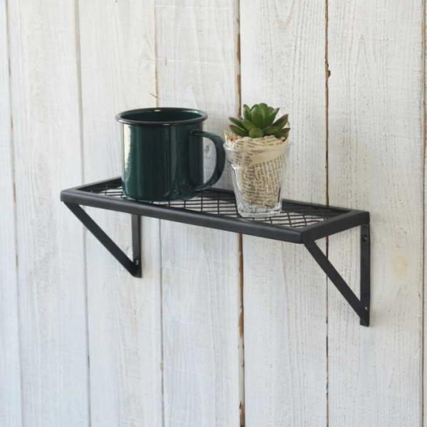 ウォールシェルフ 壁 壁掛け棚 飾り棚 ウォールラック 壁棚 壁掛け収納 壁付け棚 アイアン