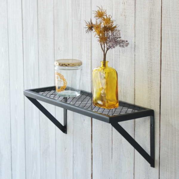 ウォールシェルフ 壁 壁掛け棚 飾り棚 ウォールラック 壁棚 壁掛け収納 壁付け棚 アイアン