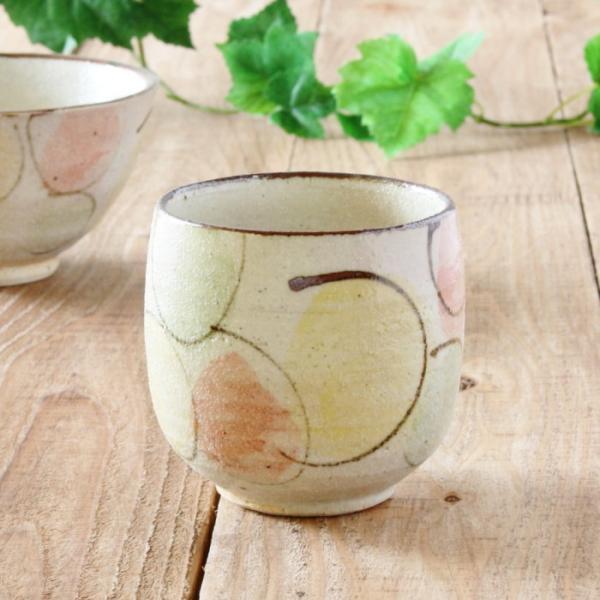 湯呑 湯のみ ゆのみ 湯呑み おしゃれ 湯飲み 美濃焼 風船花 六魯 rokuro テーブルウエア―...