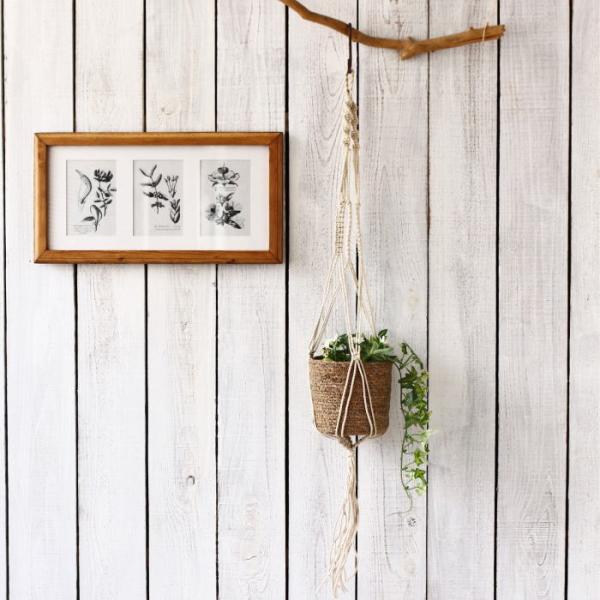 ハンギングプランター 植木鉢 マクラメ ガーデニング用品 プランター おしゃれ インテリア 壁掛け