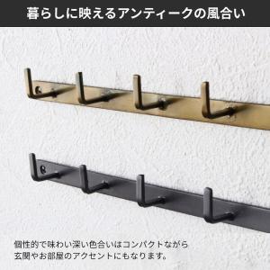 壁掛けフック 金具 アンティーク フック ウォ...の詳細画像2