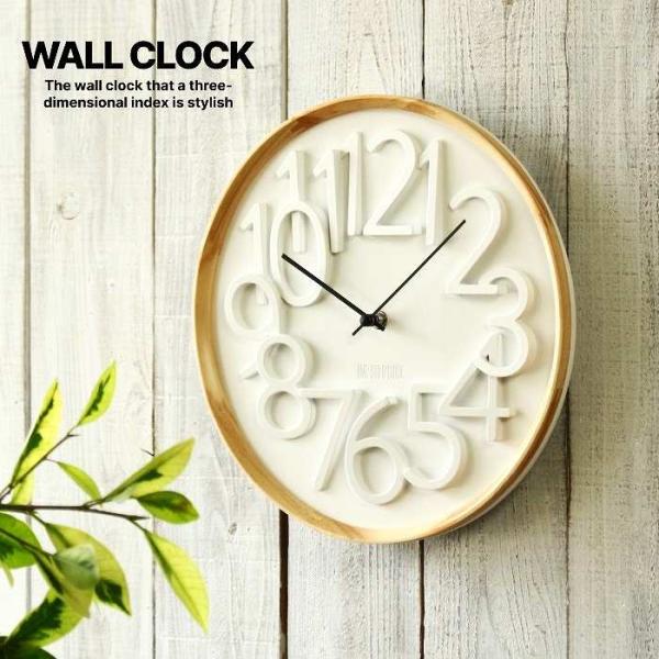 壁掛け時計 掛け時計 おしゃれ 北欧 かけ時計 オシャレ 壁時計 ウォールクロック 静音 インテリア...