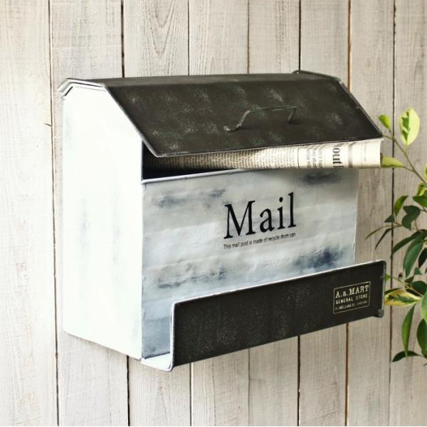 ポスト 郵便ポスト 郵便受け 壁掛け おしゃれ メールボックス 新聞受け 玄関ポスト 置き型 郵便受...