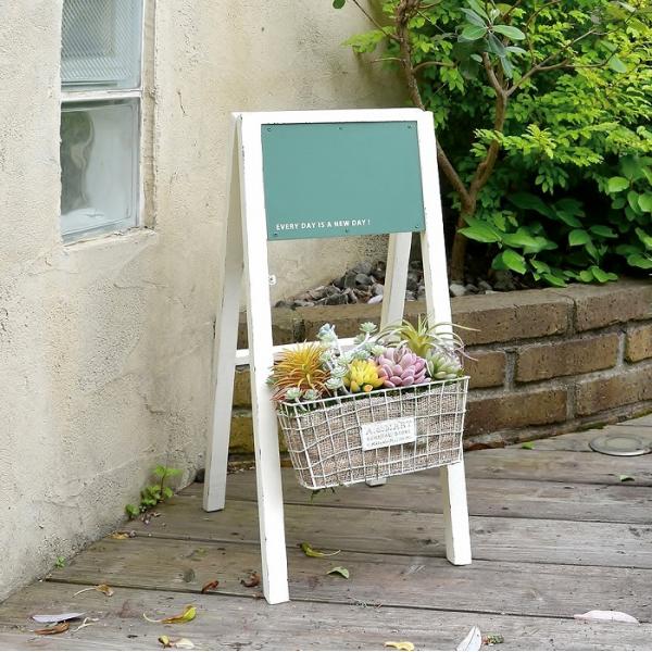 黒板 ブラックボード おしゃれ 看板 ウェルカムボード ウエルカムスタンド サインボード ディスプレ...