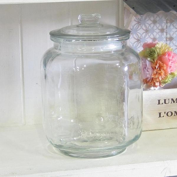 キャニスター 保存容器 米びつ ガラスキャニスター ガラス瓶 保存瓶 ガラス容器 7L NO5