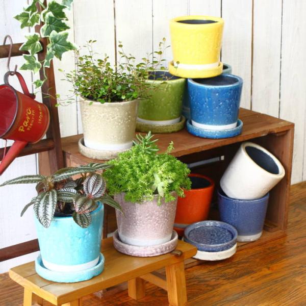 植木鉢 おしゃれ 陶器 鉢 ガーデニング用品 プランター 陶器鉢 ガーデニング 可愛い植木鉢 園芸用...