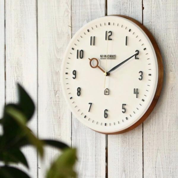 壁掛け時計 おしゃれ 掛け時計 非電波時計 静音 オシャレ 時計 北欧 ウォールクロック リビング