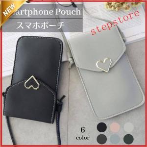 スマホポーチ レディース ショルダー 入れたまま操作 おしゃれ アウトドア 防水小さめ かわいい斜めがけ ポシェット 6インチ 軽量 軽い