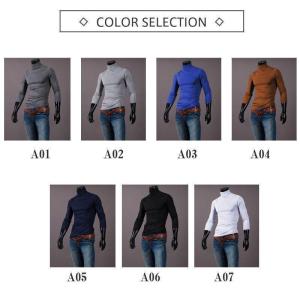 新作 カットソー Tシャツ メンズ 男性 ハイ...の詳細画像1