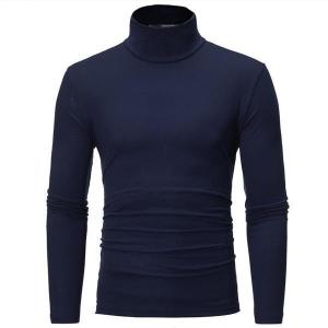 Tシャツ 長袖 メンズ プルオーバー ス 無地...の詳細画像3