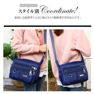 ショルダーバッグ レディース ナイロン 斜めが...の詳細画像3