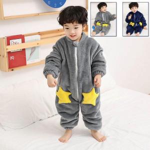 新生児 スリーパー 赤ちゃん おくるみ 柔らかい 綿毛布 寝具 ベビー パジャマ 出産祝い 退院 お宮参り 冷房対策　あったか60 70 80 90