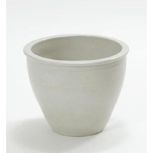 信楽焼 植木鉢 陶器 大型 生子懸崖鉢 13号（直径41cm 高さ39cm）【送料