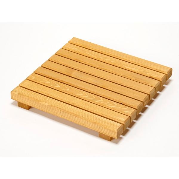 ウッドデッキ匠 すのこ SPF材（屋根付きベランダ用・室内用）30cm×30cm×厚み4cm：12枚...