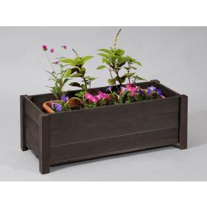カントリー調♡木製プランターカバー 木製プランター匠 ブラウン色 横幅60cm プランターボックス 大型
