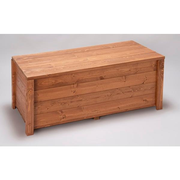 収納ボックス付きベンチ匠 SPF材（屋根付きベランダ用・室内用）チーク色 横幅90cm 天然木製 ス...