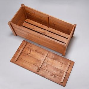 収納ボックス付きベンチ匠 SPF材(屋根付きベ...の詳細画像1