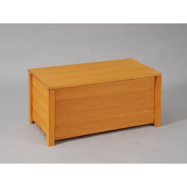 収納ボックス付きベンチ匠 パイン色 横幅60cm 木製 フタ付き ストッカー 物置 ベランダ 日本製