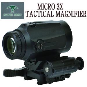 ドットサイト ノーベルアームズ  NOVELARMS MICRO 3X TACTICAL MAGNIFIER DotSight コンパクトマグニファイヤー サバイバルゲーム サバゲー 特殊部隊 ＳＷＡＴ｜willone-yahuushop