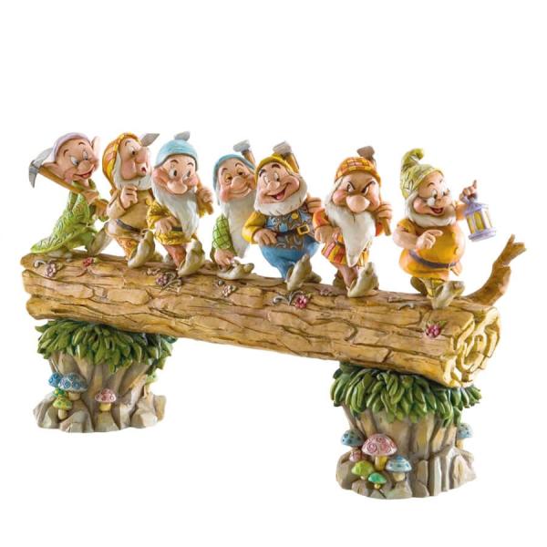 7人の小人(こびと) 家路 白雪姫 21cm | ディズニー トラディションズ ジムショア グッズ ...