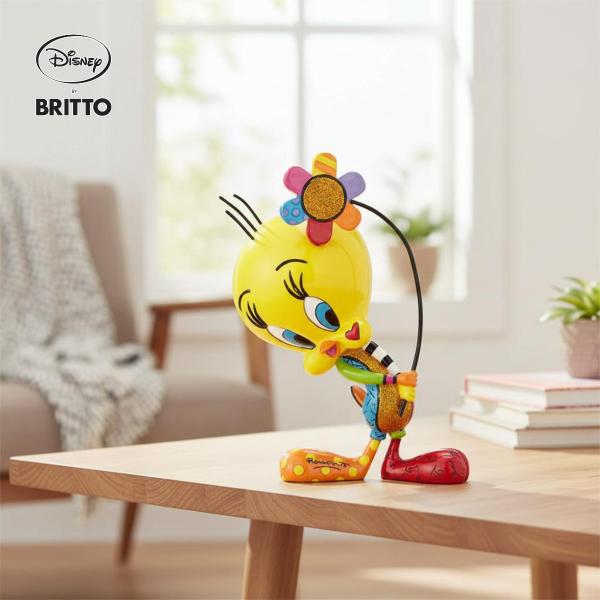 トゥイーティー &amp; フラワー Romero Britto 12cm | ロメロ・ブリット Romer...