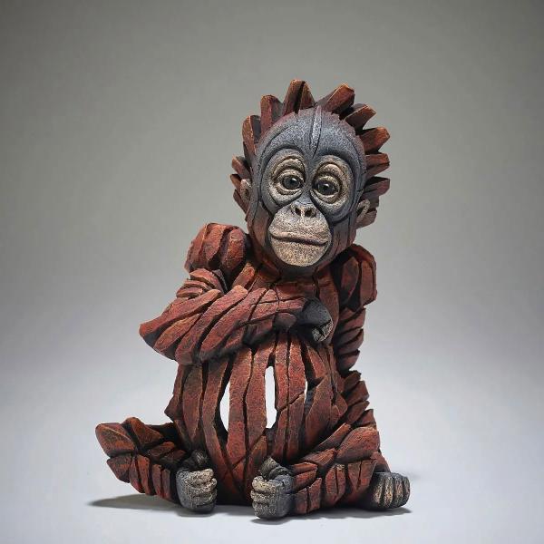 Edge Edge Baby Orangutan 幅14x奥行9.2x20.7(cm) オランウータ...