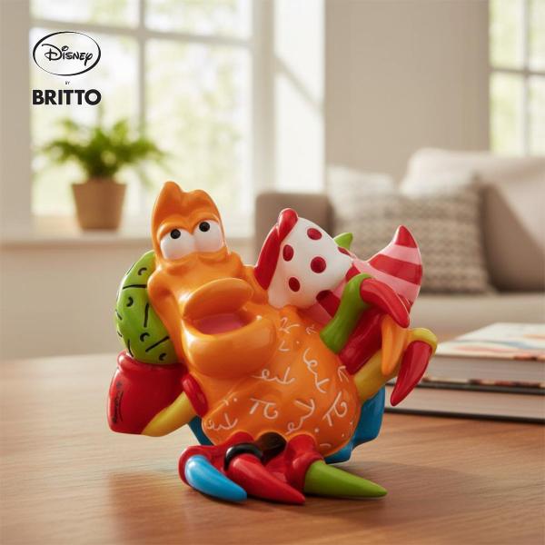 リトルマーメイド セバスチャン ミニ Romero Britto 5cm | ロメロ・ブリット Ro...