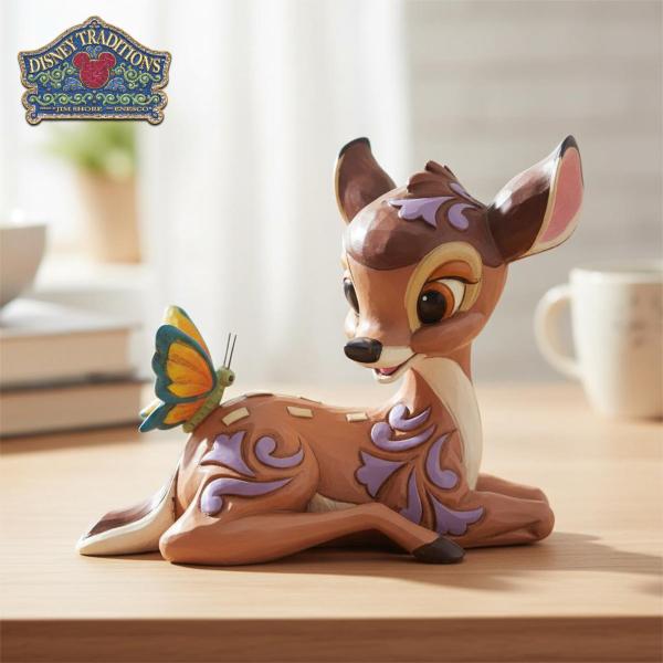 バンビ ミニ 6.3cm | ディズニー トラディションズ ジムショア グッズ フィギュア 人形 置...