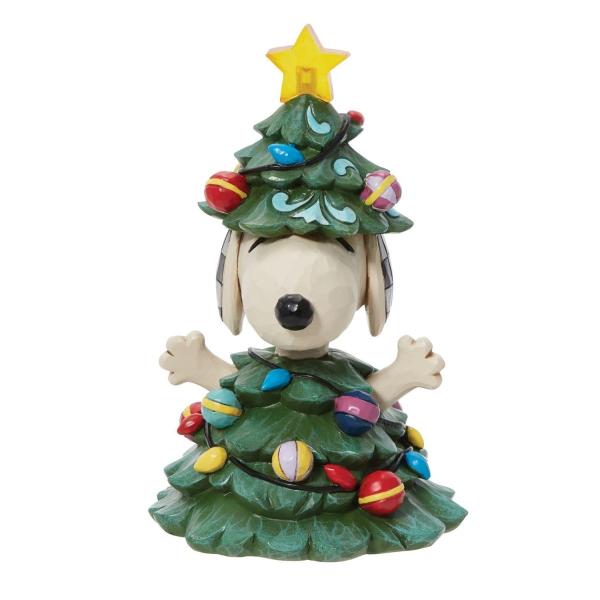 クリスマスツリーになったスヌーピー 14cm | ジムショア ピーナッツ グッズ フィギュア 人形 ...