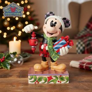 ミッキー ホリデー リミテッドエディション 19.5cm クリスマス | ディズニー トラディションズ ジムショア グッズ フィギュア 人形 置物 彫