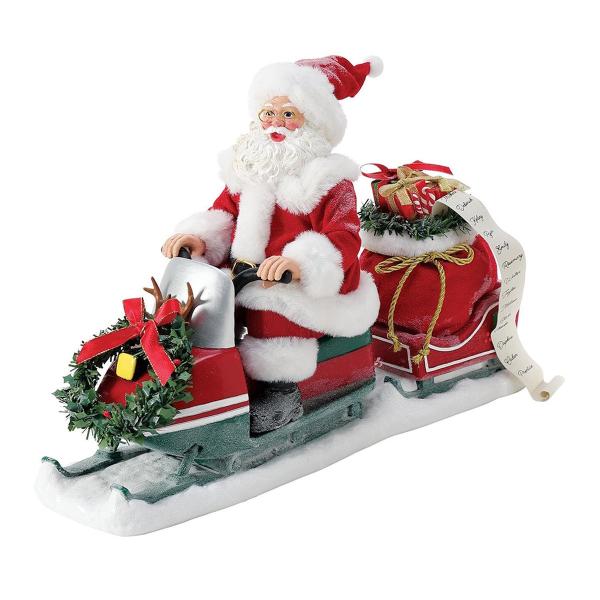 Santa Mobile 24.1cm | サンタ サンタクロース 人形 置物 フィギュア クリスマ...
