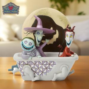 ロック＆ショック＆バレル イン タブ 15cm ナイトメア ビフォア クリスマス ハロウィン | ディズニー トラディションズ ジムショア グッズ フ