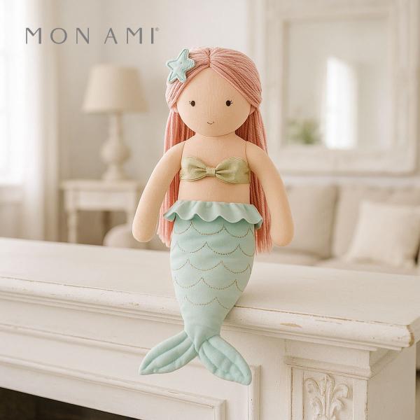 カイア マーメイド 27cm | モナミ ぬいぐるみ 雑貨 アート デザイン かわいい ファーストト...