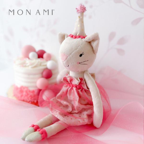 ピア パーティー キティ 23cm ネコ | モナミ ぬいぐるみ 雑貨 アート デザイン かわいい ...