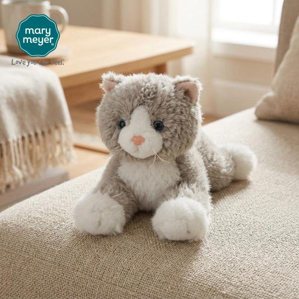 メリーマイヤー ファブファズ スモーキー キティ 14cm ネコ | ぬいぐるみ デザイナーズ 動物...