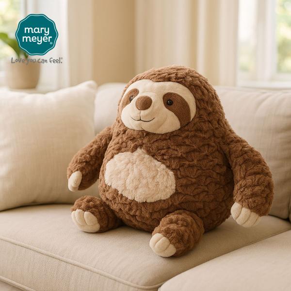 メリーマイヤー パファーナター スロース 23cm ナマケモノ | ぬいぐるみ ナチュラルカラー 動...