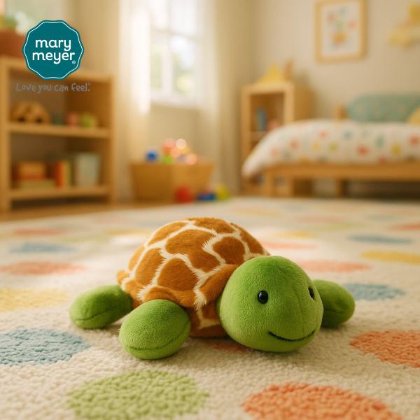 メリーマイヤー パファーベリー タートル 7cm 亀 | ぬいぐるみ ナチュラルカラー 動物 どうぶ...