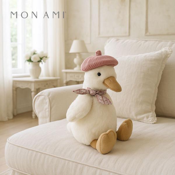 コレット ザ ダック 27.5cm アヒル | モナミ ぬいぐるみ 雑貨 アート デザイン かわいい...