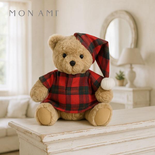 アリスター パジャマベア 24cm テディベア クマ | モナミ ぬいぐるみ 雑貨 アート デザイン...