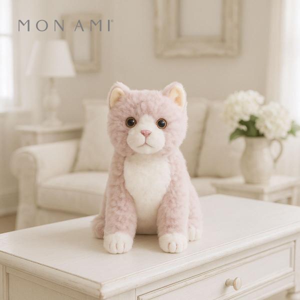 クレオ キティー S 17.8cm ネコ | モナミ ぬいぐるみ 雑貨 アート デザイン かわいい ...