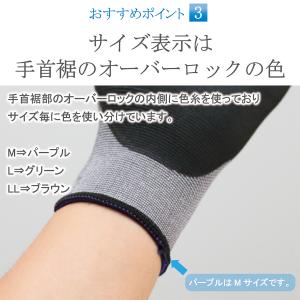 背抜手袋 作業用手袋 BEST GRIP ブレ...の詳細画像3